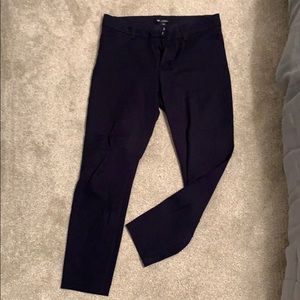 Navy GAP Slim City Crop Pant